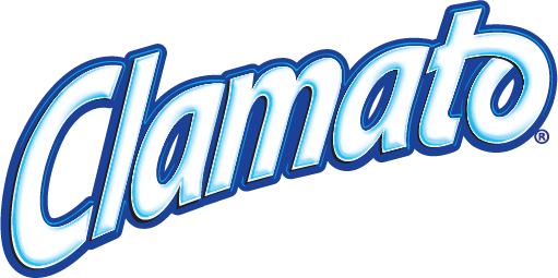 Logtipo original de la marca Clamato